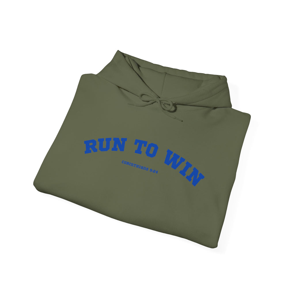 Run to Win Hoodie | Corinthians 9:24
