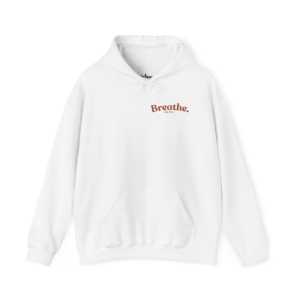 Breathe Hoodie | Job 33:4 | Flower Lungs