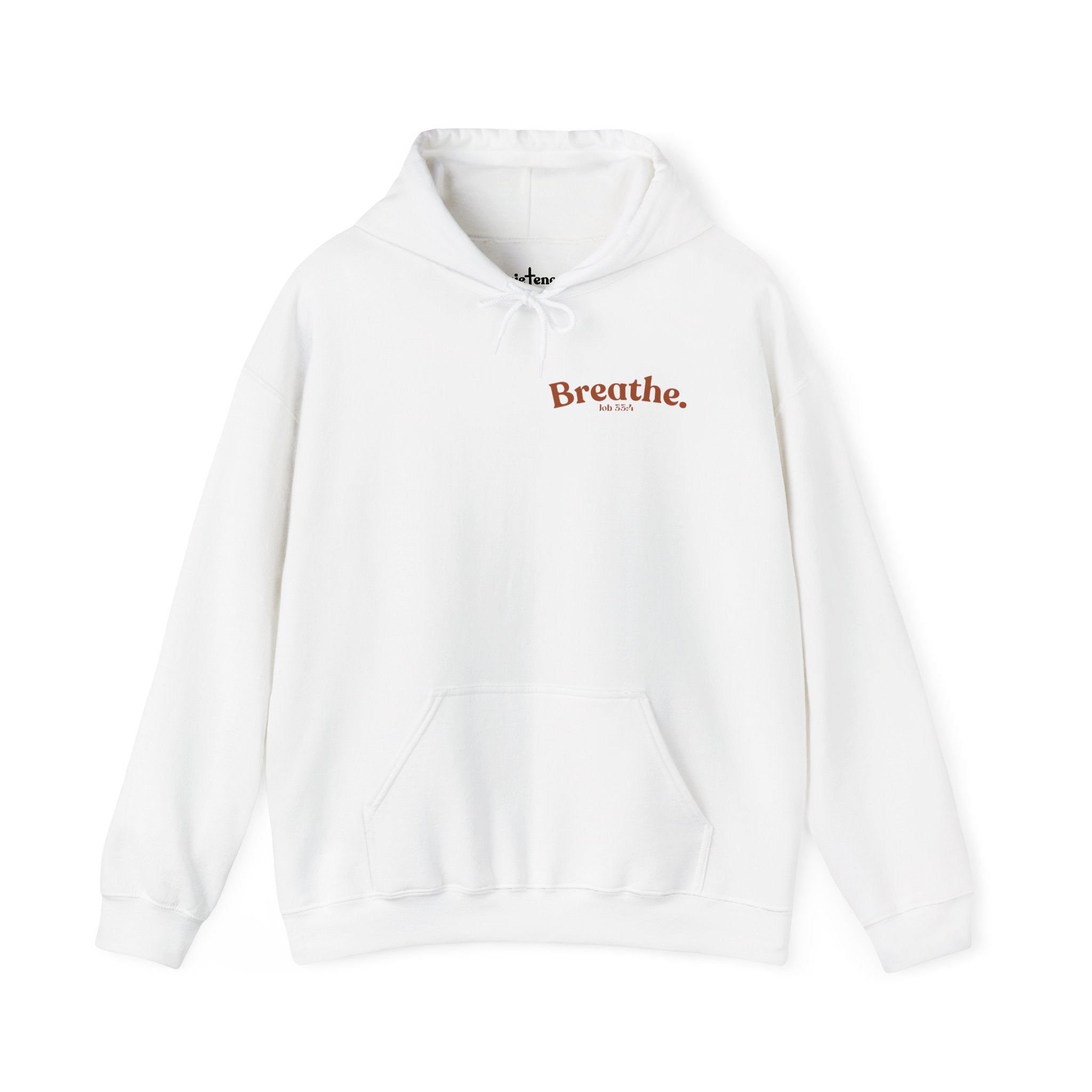 Breathe Hoodie | Job 33:4 | Flower Lungs