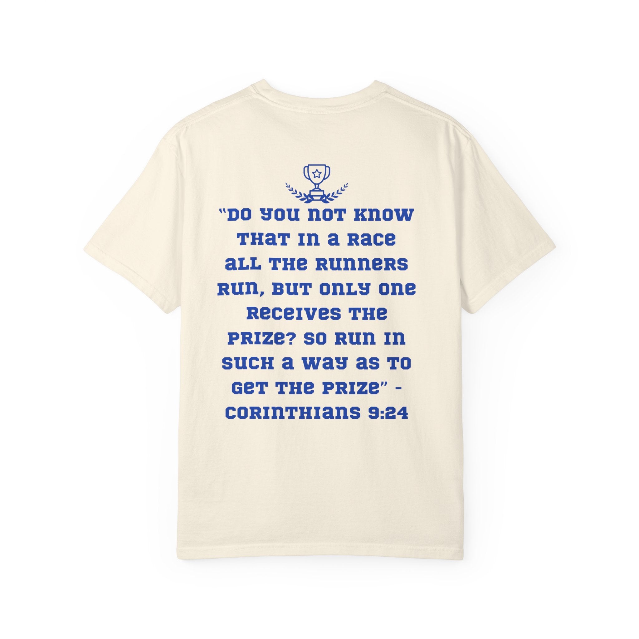 Run to Win Comfort Tee| Corinthians 9:24