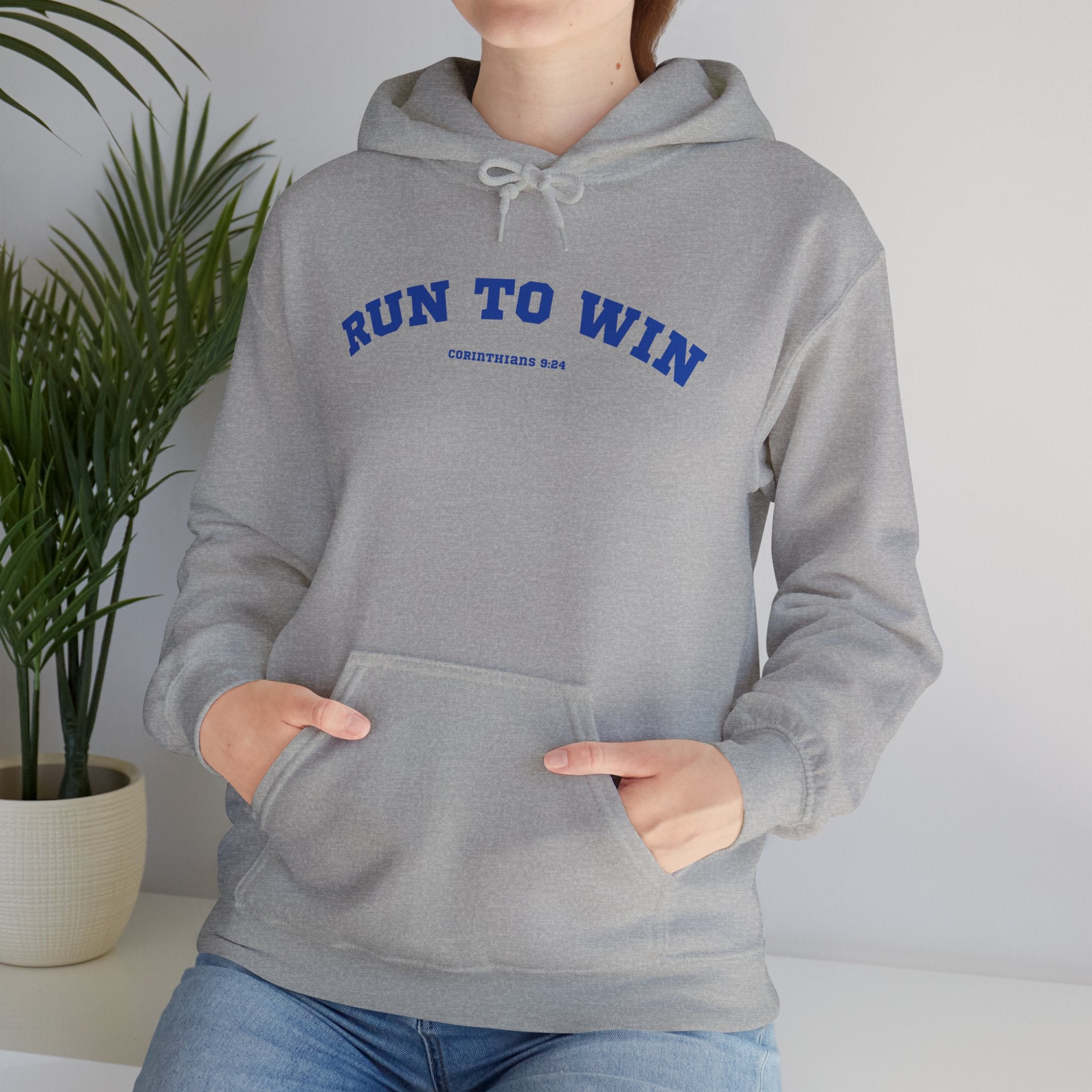 Run to Win Hoodie | Corinthians 9:24