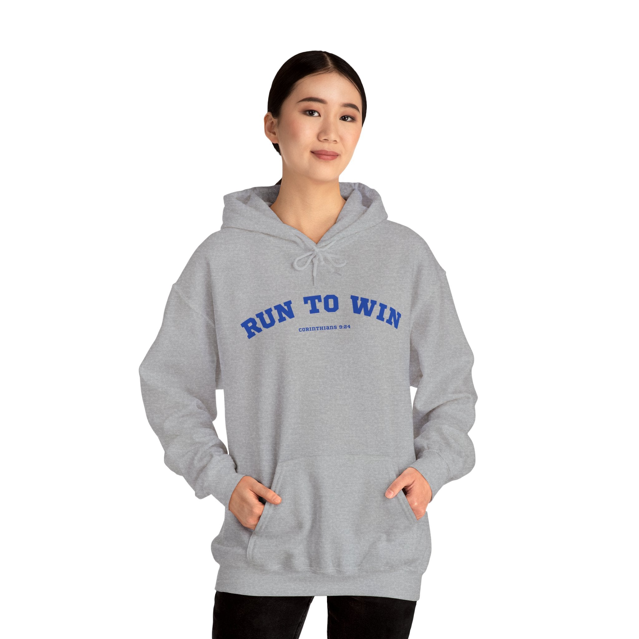 Run to Win Hoodie | Corinthians 9:24