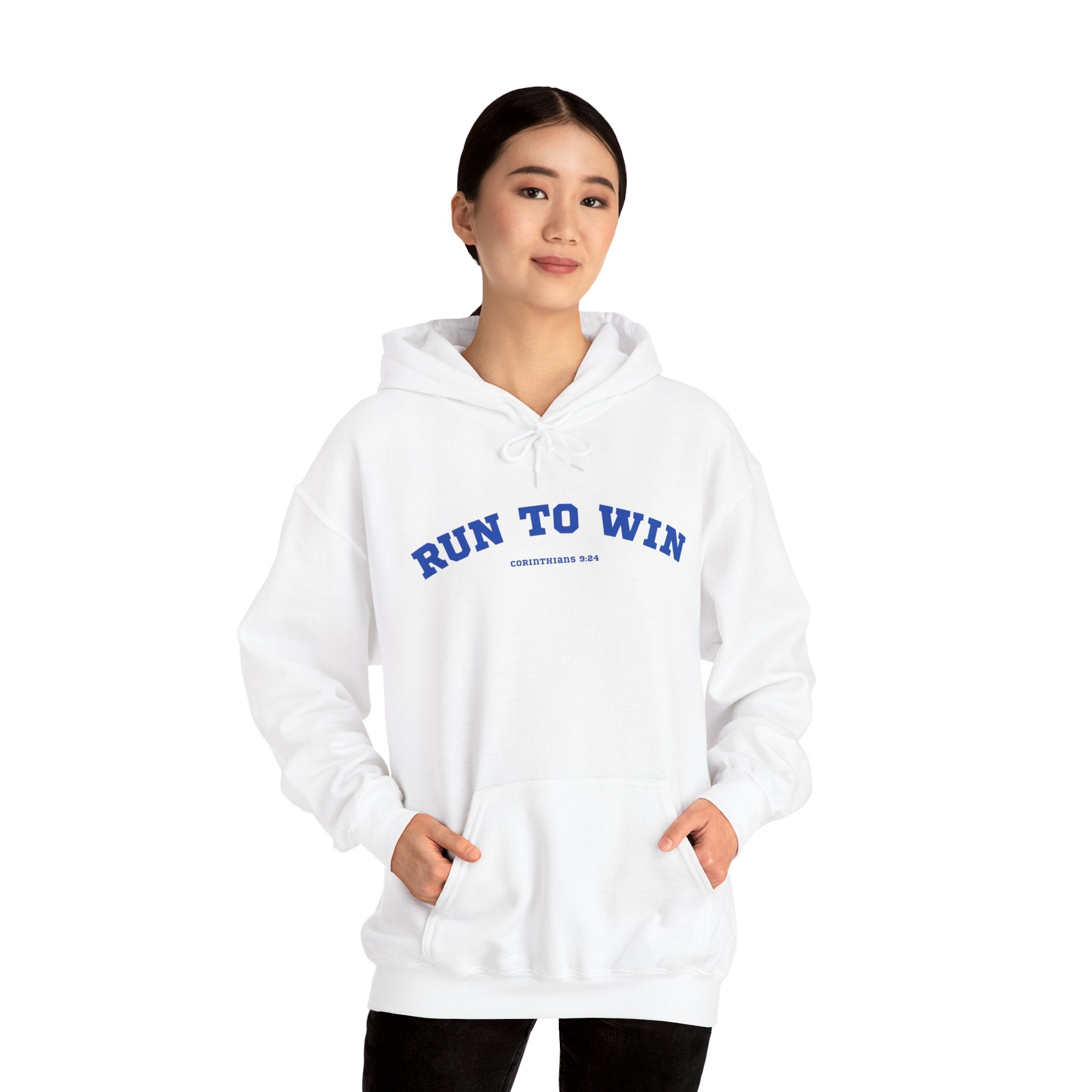 Run to Win Hoodie | Corinthians 9:24