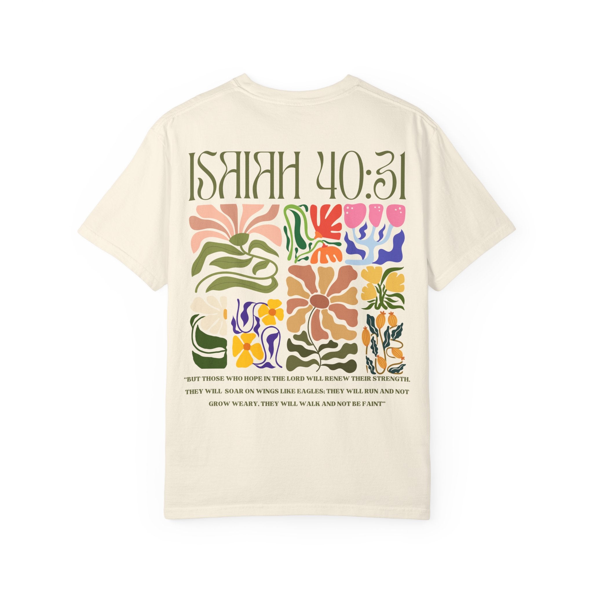 Run and Grow Comfort Tee | Isaiah 40:31