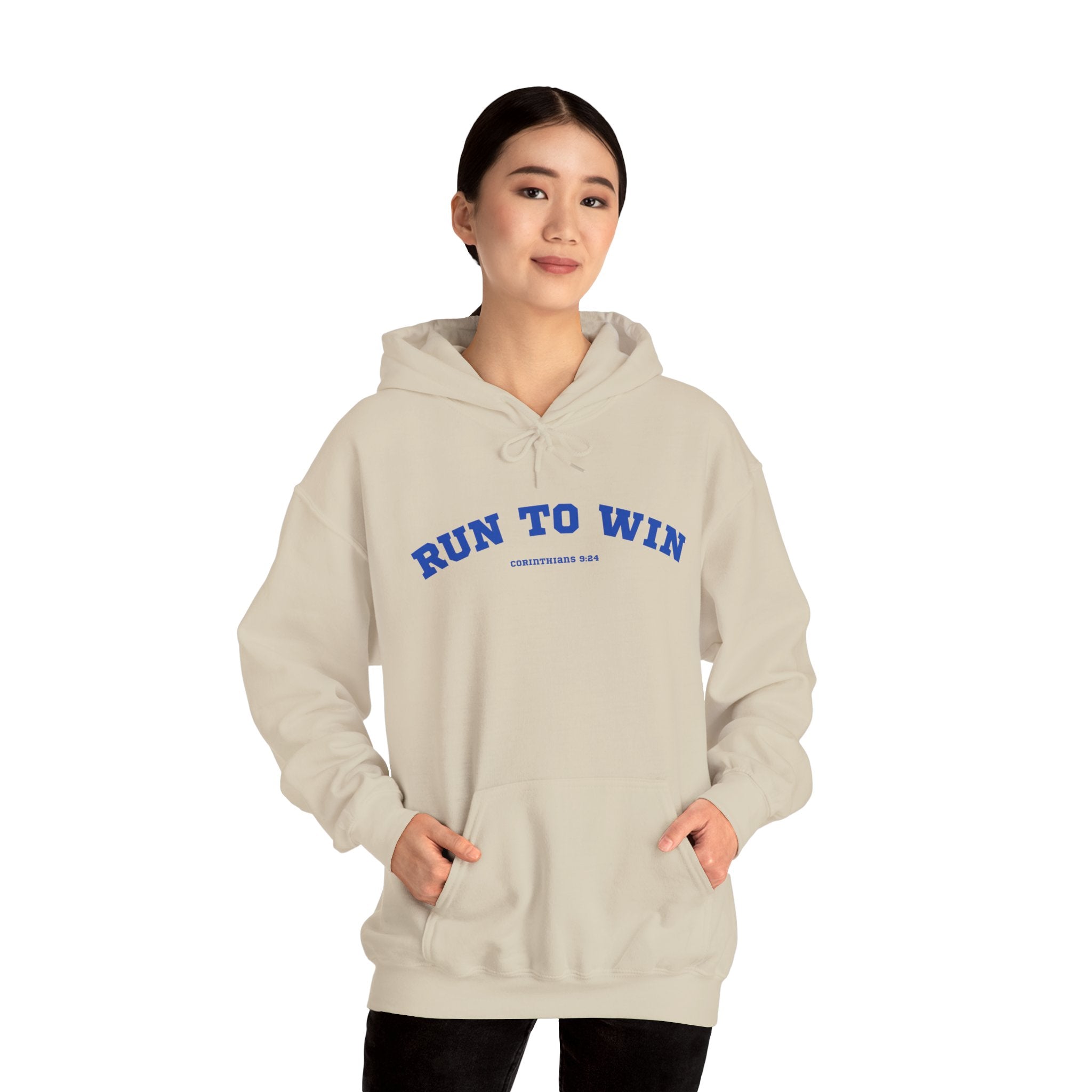 Run to Win Hoodie | Corinthians 9:24