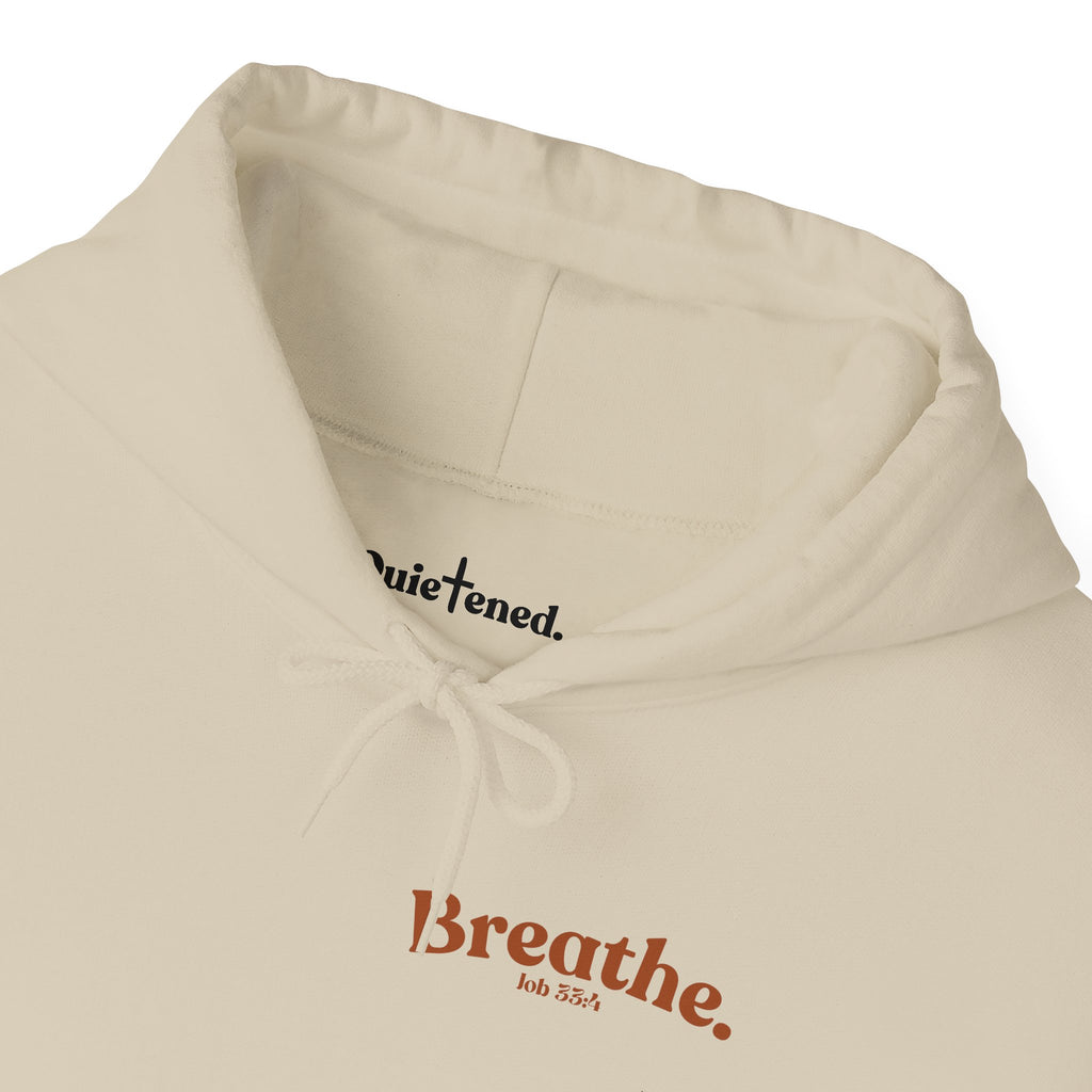 Breathe Hoodie | Job 33:4 | Flower Lungs
