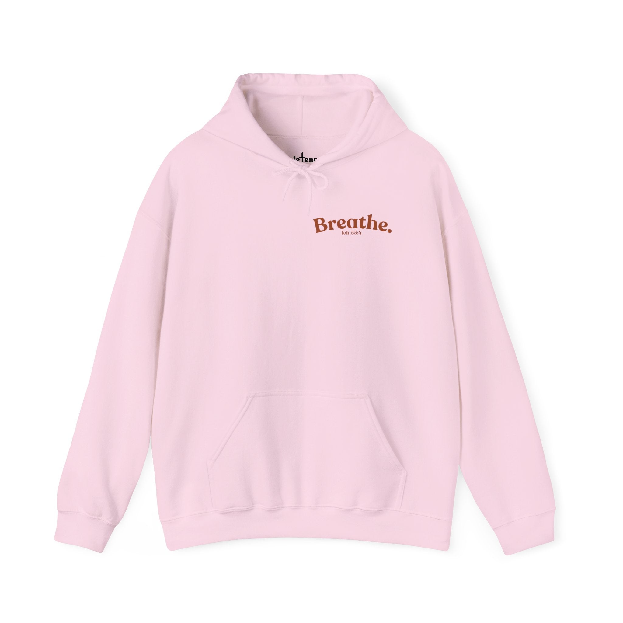 Breathe Hoodie | Job 33:4 | Flower Lungs