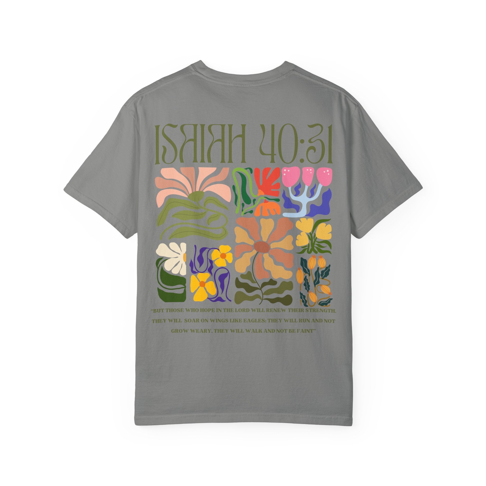 Run and Grow Comfort Tee | Isaiah 40:31