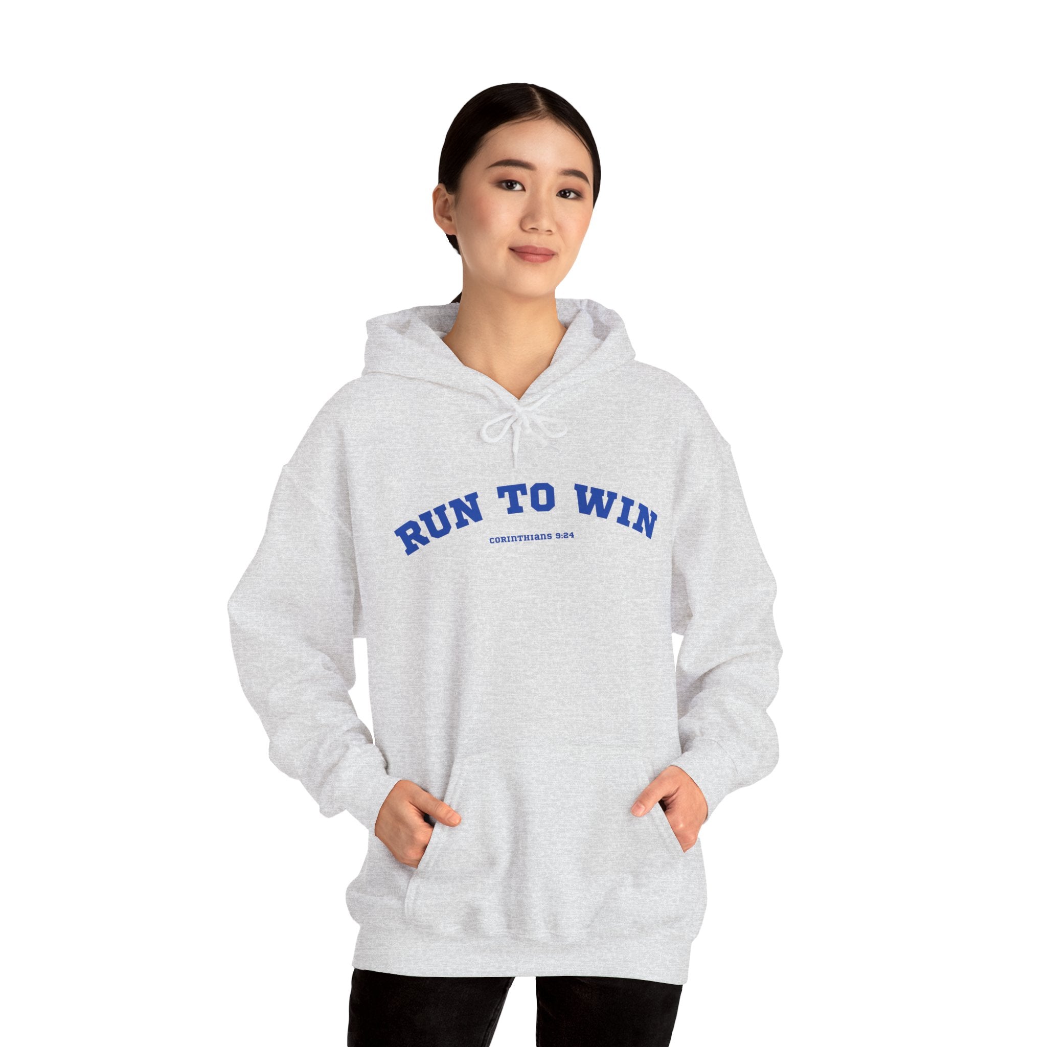 Run to Win Hoodie | Corinthians 9:24