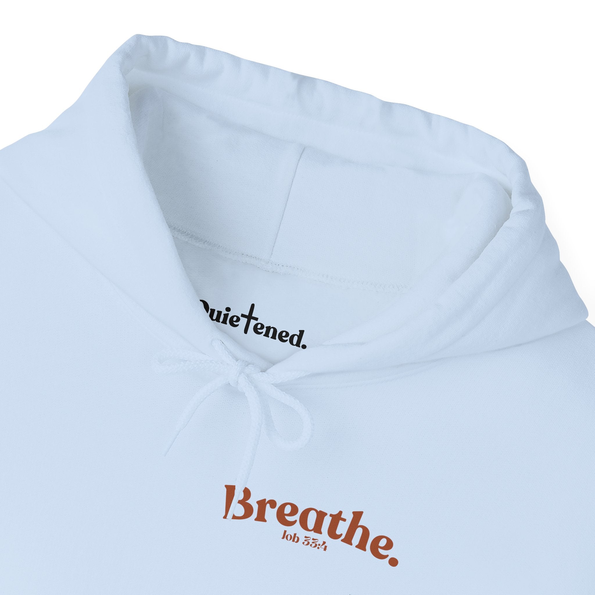 Breathe Hoodie | Job 33:4 | Flower Lungs