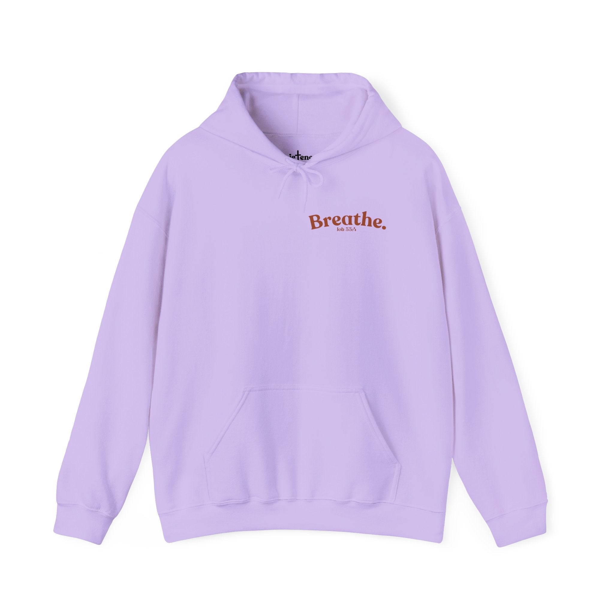 Breathe Hoodie | Job 33:4 | Flower Lungs