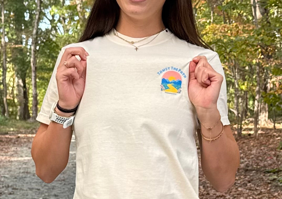 Trust the Path Comfort Tee | Proverbs 3:5-6 | Path Design